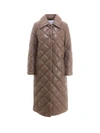 Stand Studio Stand Dorothea Faux Leather Coat In Brown