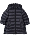 Moncler Kids Piumino Lungo Per Bambini In Blu