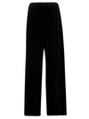 ALEXANDRE VAUTHIER STRAIGHT LEG RIBBED TROUSERS,213PA1506 BLACK