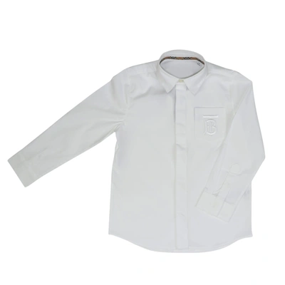 Burberry Kids' Owen Shirt In White
