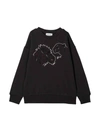 Kenzo Black Teen Sweatshirt In Nero