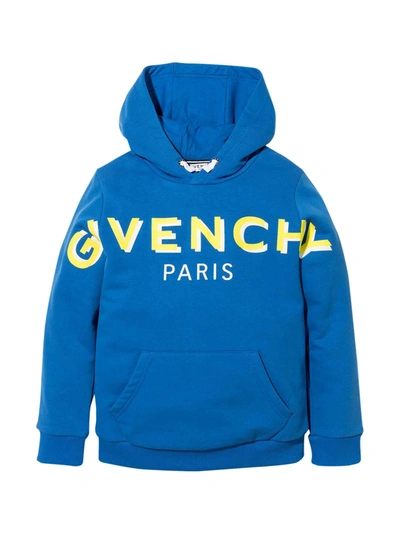 Givenchy Kids' Unisex Blue Sweatshirt