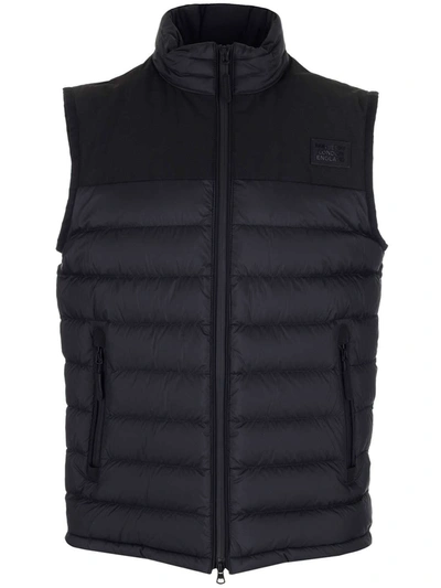 Burberry Puffer Down Gilet In Black