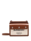 BURBERRY BURBERRY TITLE HORSEFERRY PRINT MINI SHOULDER BAG