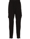 Represent 247 Nylon Blend Techno Sweatpants In 黑色