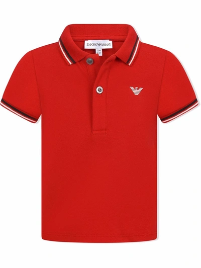 EMPORIO ARMANI EAGLE LOGO POLO SHIRT