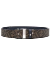 FENDI REVERSIBLE LOGO-BUCKLE BELT