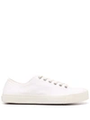 Maison Margiela Tabi Toe Low-top Sneakers In White