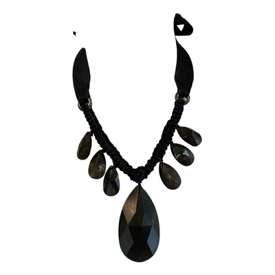 Pre-owned Marni Long Necklace In Black