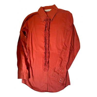 Pre-owned Saint Laurent Shirt In Burgundy