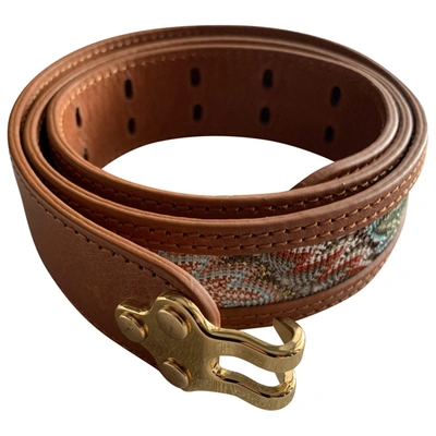 Pre-owned Bimba Y Lola Leather Belt In Multicolour