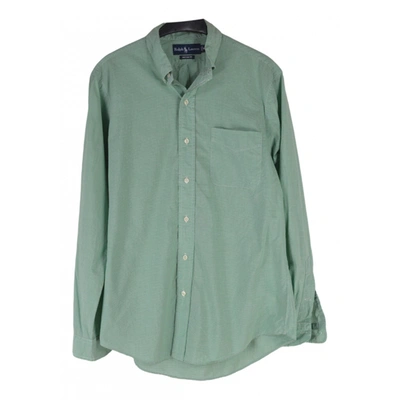 Pre-owned Ralph Lauren Shirt In Green