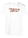 ORLEBAR BROWN LOGO-PRINT CREWNECK T-SHIRT