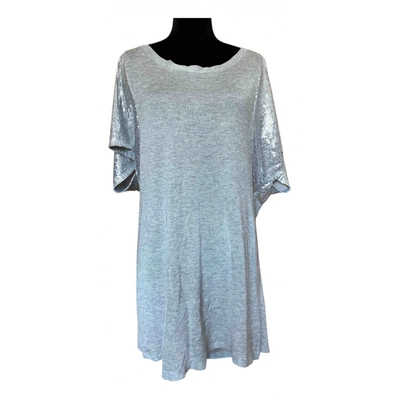 Pre-owned Derhy Mid-length Dress In Grey