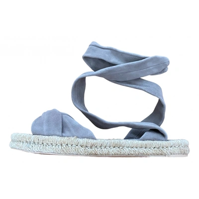 Pre-owned Zimmermann Espadrilles In Grey