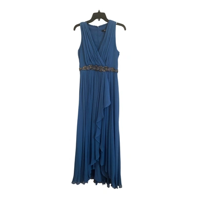 Pre-owned Badgley Mischka Dress In Blue