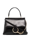 Chloé Mini Faye Shoulder Bag In Black