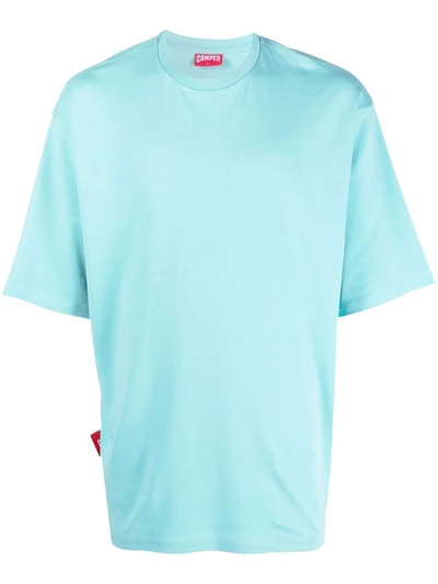 Camper Photograph Print Short-sleeve T-shirt In Blue