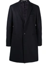 PS BY PAUL SMITH NOTCHED-LAPELS SINGLE-BREASTED COAT