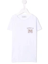 PAOLO PECORA EMBROIDERED-LOGO T-SHIRT