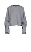 DRIES VAN NOTEN GATHERED SWEATSHIRT