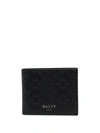 BALLY MONOGRAM-PRINT WALLET