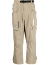 AAPE BY A BATHING APE BELTED-WAIST TROUSERS