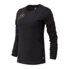 New Balance Women's Nyc Marathon Gold 50 Yrs Running Graphic Tee In Black