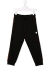 Marcelo Burlon County Of Milan Pants Marcelo Burlon Kids Color Black In Black