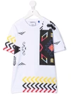 Marcelo Burlon County Of Milan White T-shirt For Boy With Iconic Wings In White