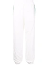Casablanca Par Avion Logo-patch Track Pants In White