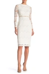LOVE BY DESIGN LOVE BY DESIGN LACE LONG SLEEVE MIDI DRESS