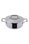 SAVEUR SELECTS SELECTS 4 QT. 25CM CHEF'S PAN WITH STAINLESS STEEL COVER