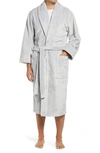Daniel Buchler Peruvian Pima Cotton Robe In Grey
