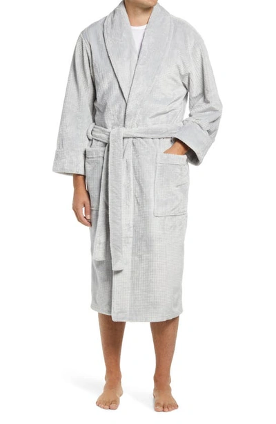 Daniel Buchler Peruvian Pima Cotton Robe In Grey