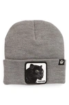 Goorin Bros On The Hunt Patch Beanie In Grey