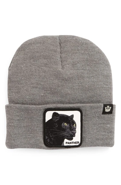 Goorin Bros On The Hunt Patch Beanie In Grey