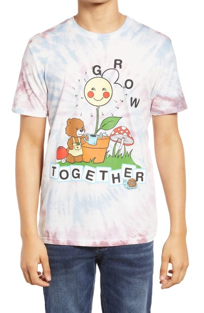 Altru Grow Together Graphic Tee In Pail Blue Tie
