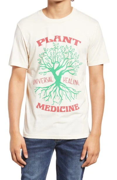 Altru Plant Medicine Graphic Tee In Natural