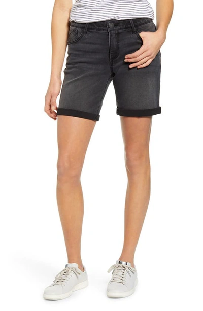 Wit & Wisdom Ab-solution Denim Shorts In In-indigo