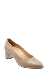 Trotters Kari Pointy Toe Pump In Brown