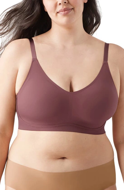 True & Co. True Body Triangle Adjustable Strap Full Cup Soft Form Band Bra In Wild Ginger