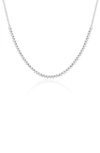 EF COLLECTION WHITE DIAMOND NECKLACE,EF-61045-WG