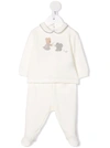 IL GUFO EMBROIDERED COTTON TRACKSUIT,17273605