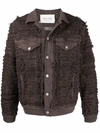 Alyx Brown Blackmeans Edition Denim Blackmeans Jacket In Brown