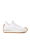 Loewe Low-top Sneakers With Contrast Rubber Sole In White