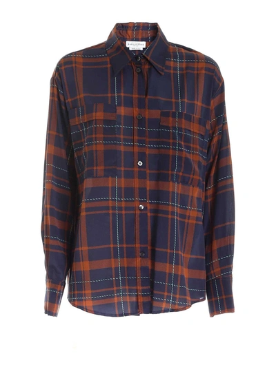 Ballantyne Tartan Shirt In Blue