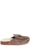 TORY BURCH TORY BURCH TORY CHARM SHEARLING MULES