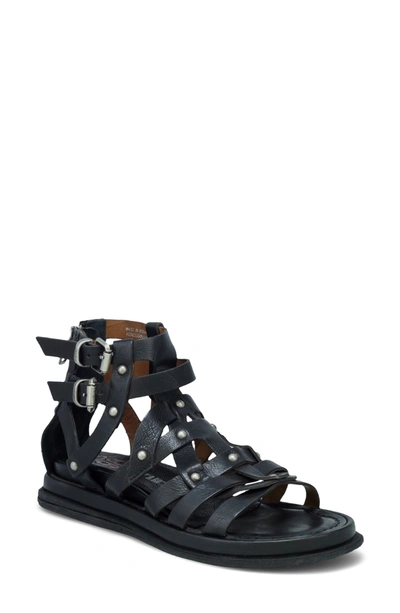 As98 A.s 98 Payne Strappy Sandal In Black