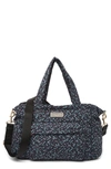 MARC JACOBS QUILTED NYLON PRINTED BABY BAG